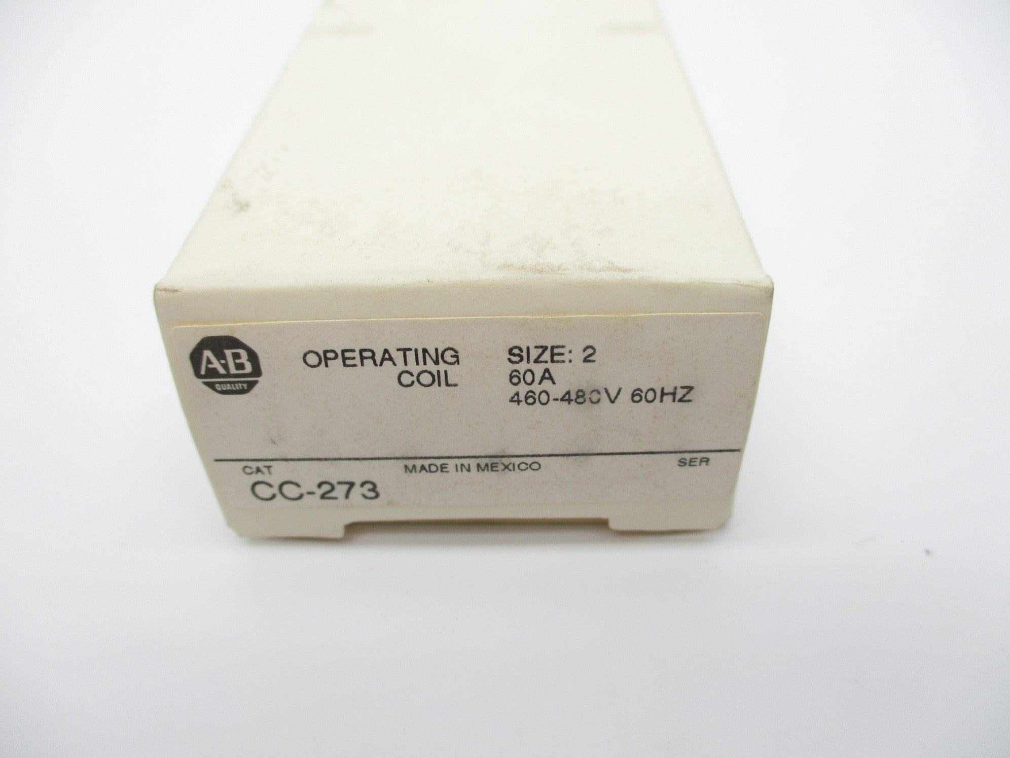 ALLEN BRADLEY CC-273 60A 460-480V (WH) NSMP