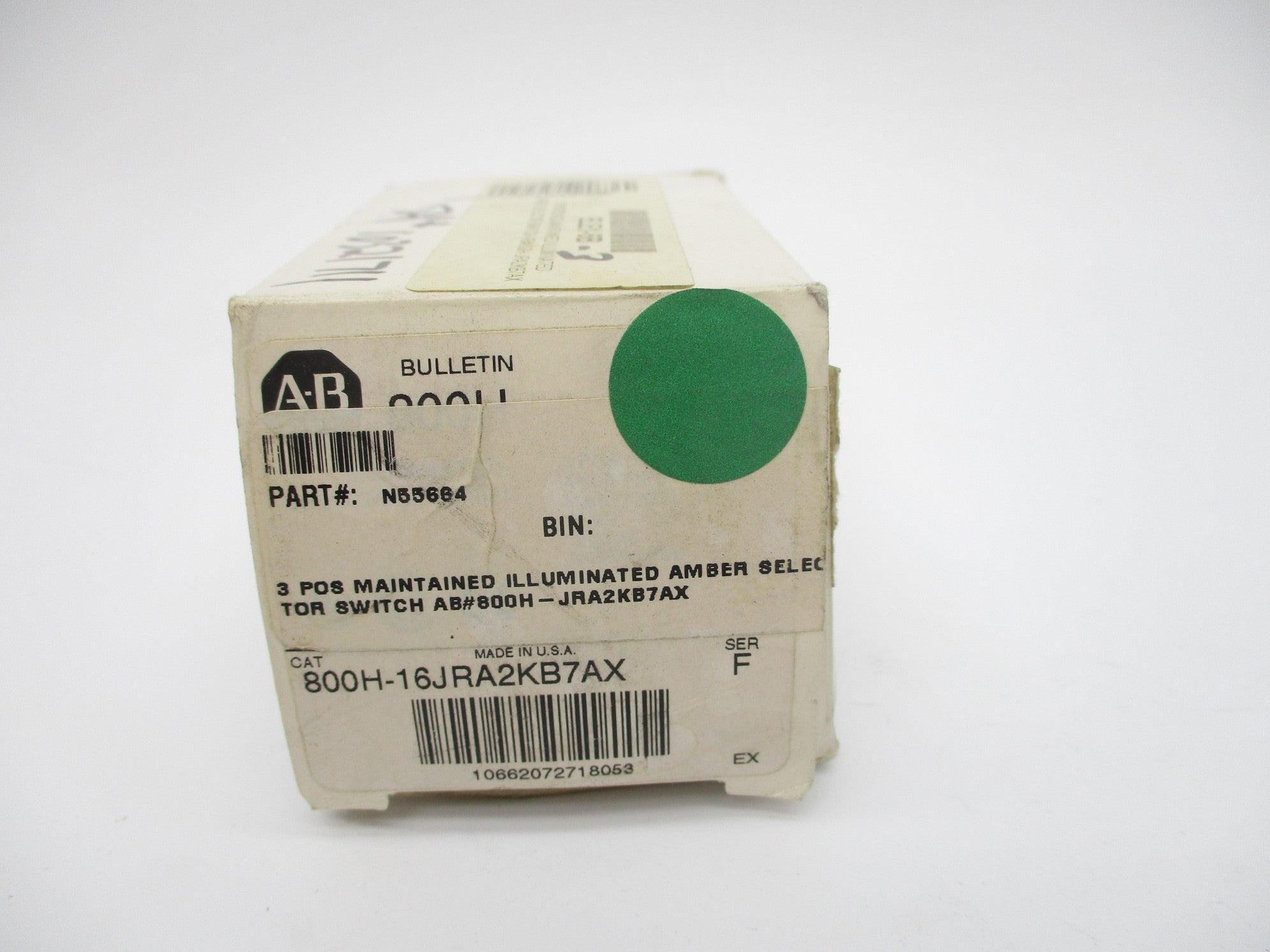 INDUSTRIAL SPARE PART 800H-16JRA2KB7AX SER. F (WH) NSMP