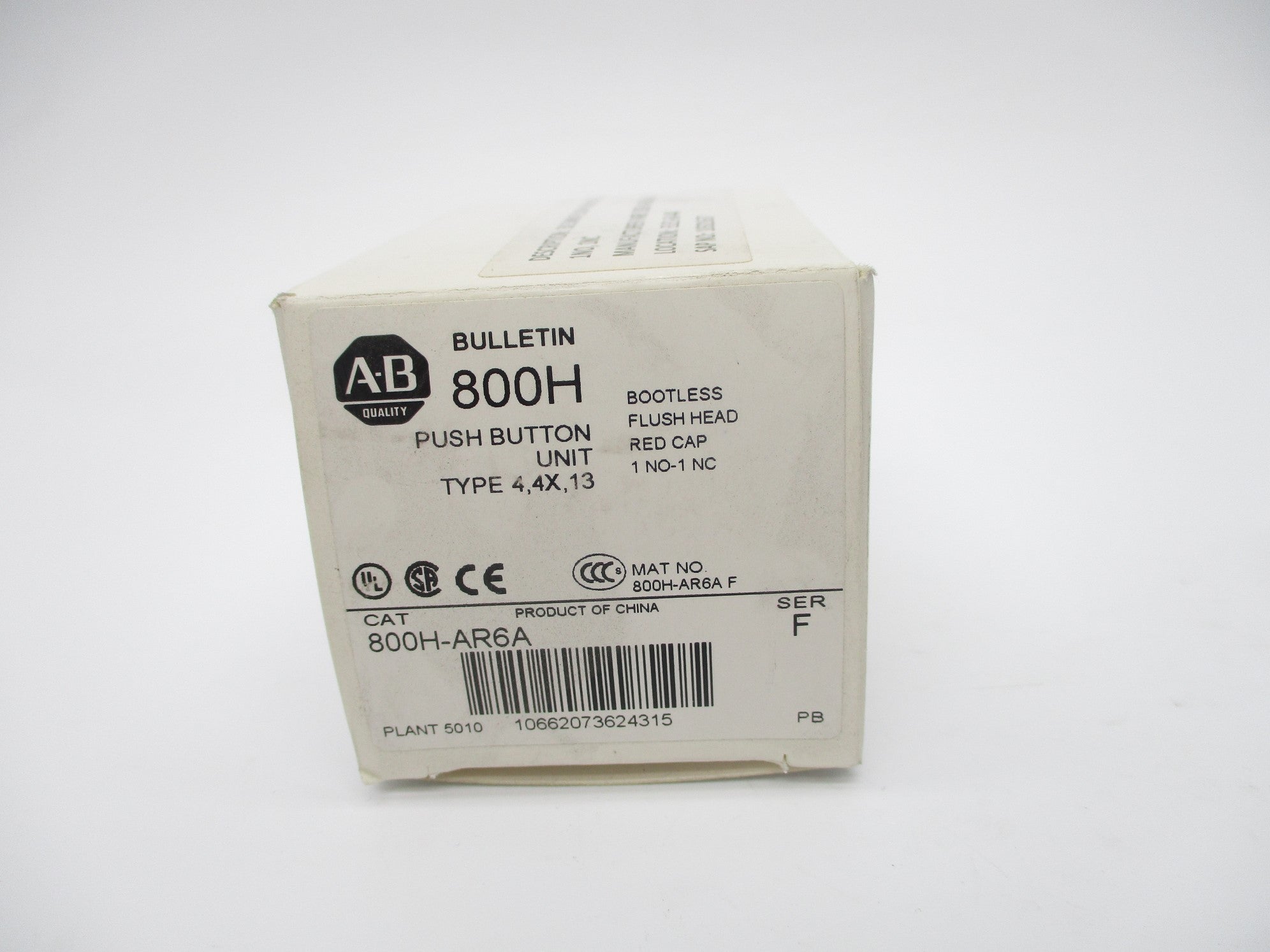 INDUSTRIAL SPARE PART 800H-AR6A SER. F (WH) NSMP