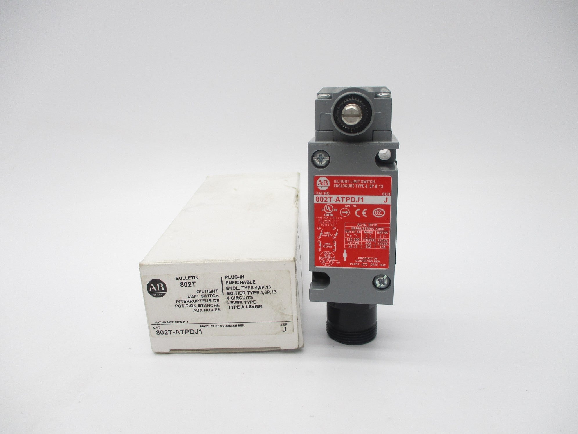 INDUSTRIAL SPARE PART 802T-ATPDJ1 SER. J (WH) NSMP