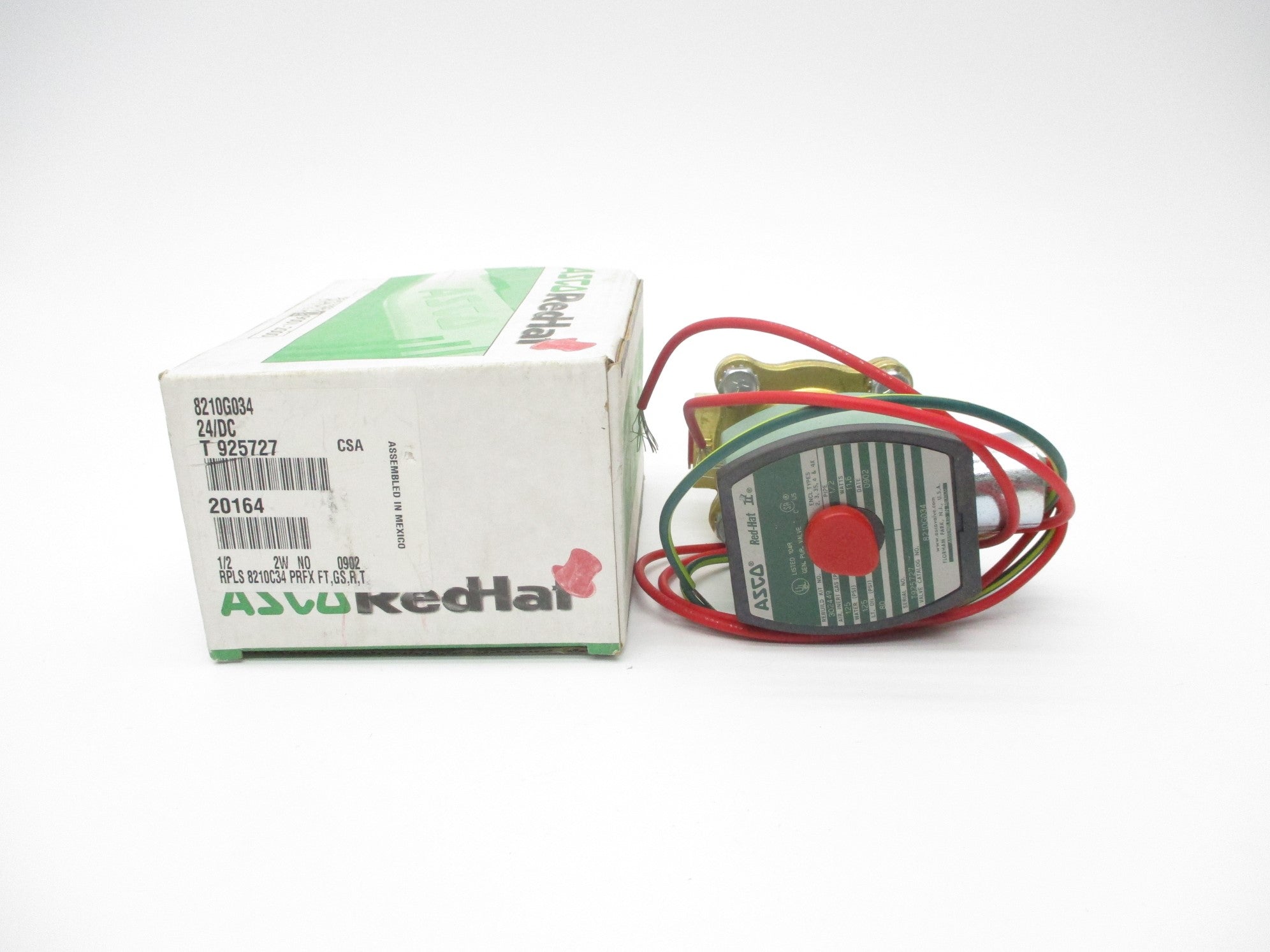 ASCO 8210G034 24VDC 80-125PSI 1/2" NSMP