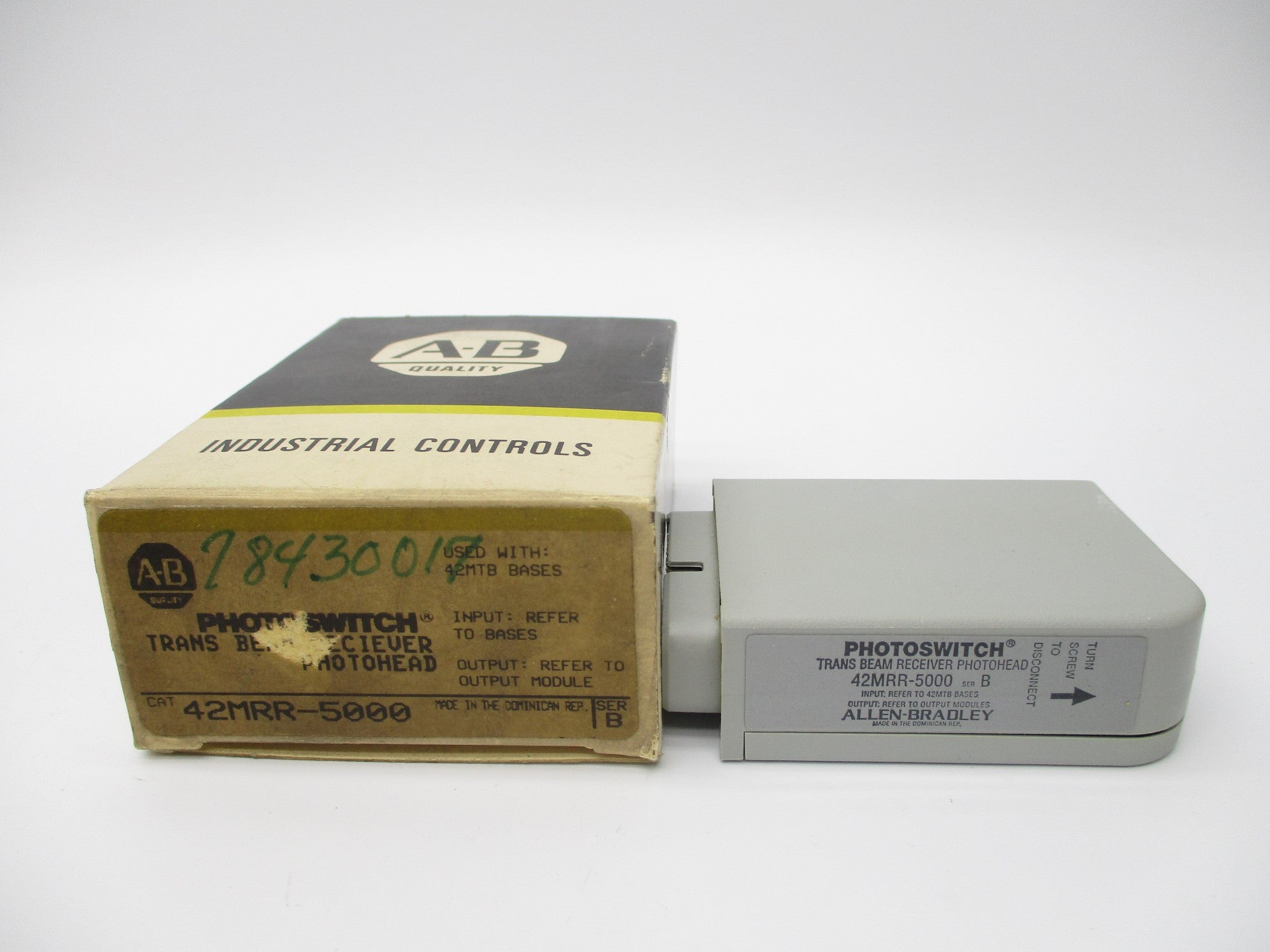 ALLEN BRADLEY 42MRR-5000 SER. B (BK/YL) NSMP