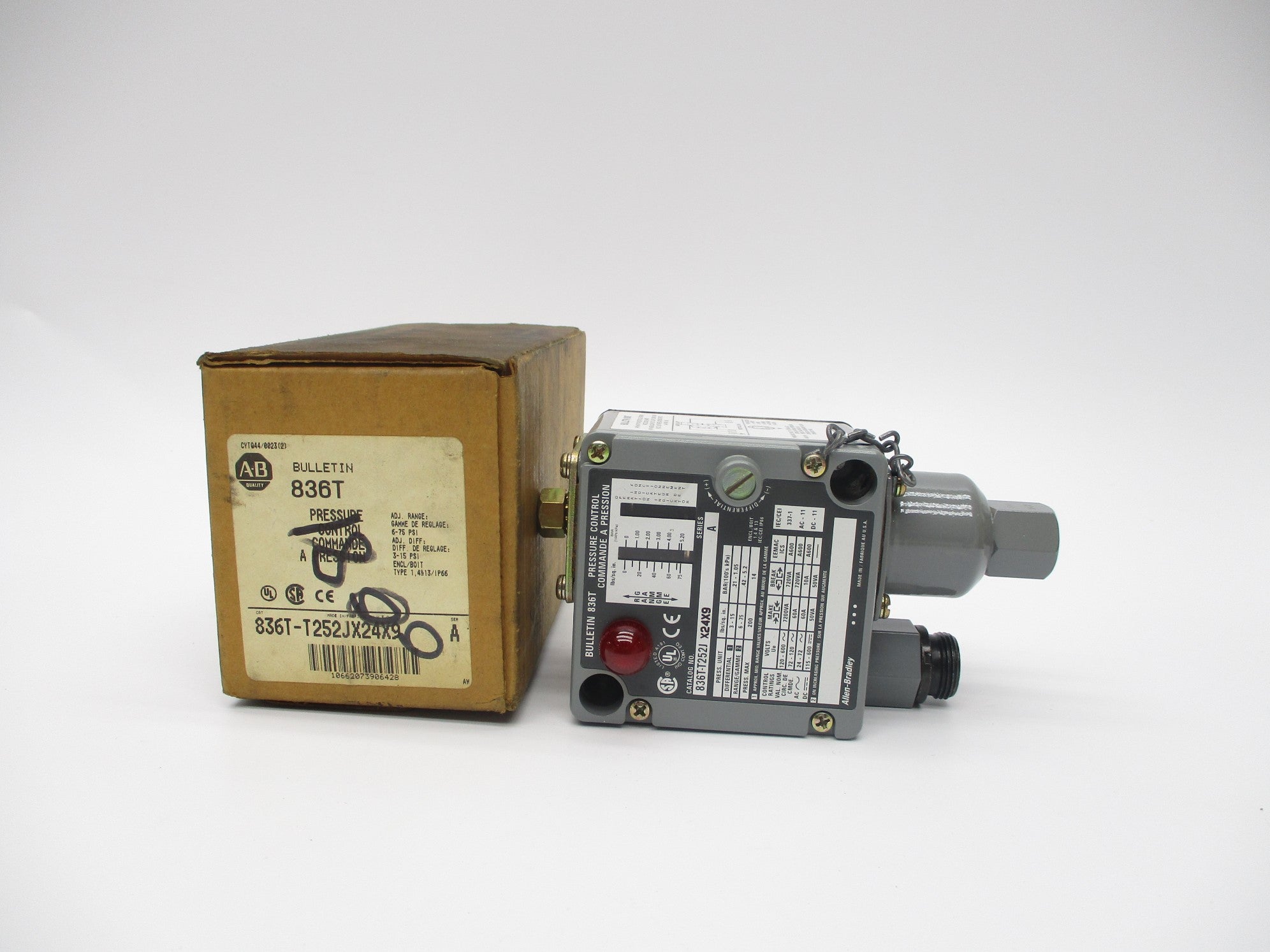 INDUSTRIAL SPARE PART 836T-T252JX24X9 SER. A (BR/WH) NSMP