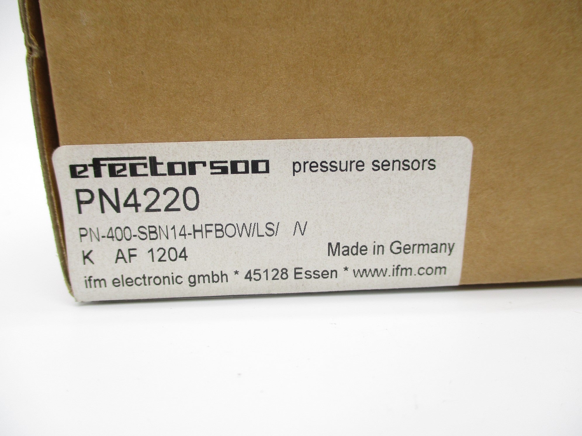 IFM EFCTOR PN4220 PN-400-SBN14-HFBOW/LS//V 85-265VAC NSMP