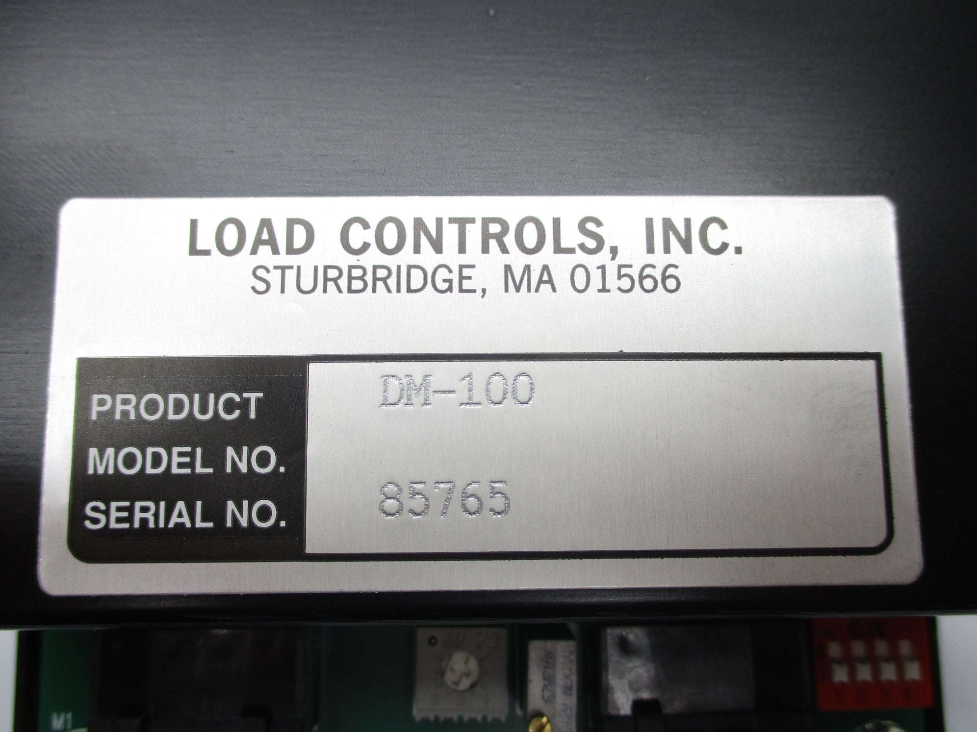 LOAD CONTROLS DM-100 NSNP