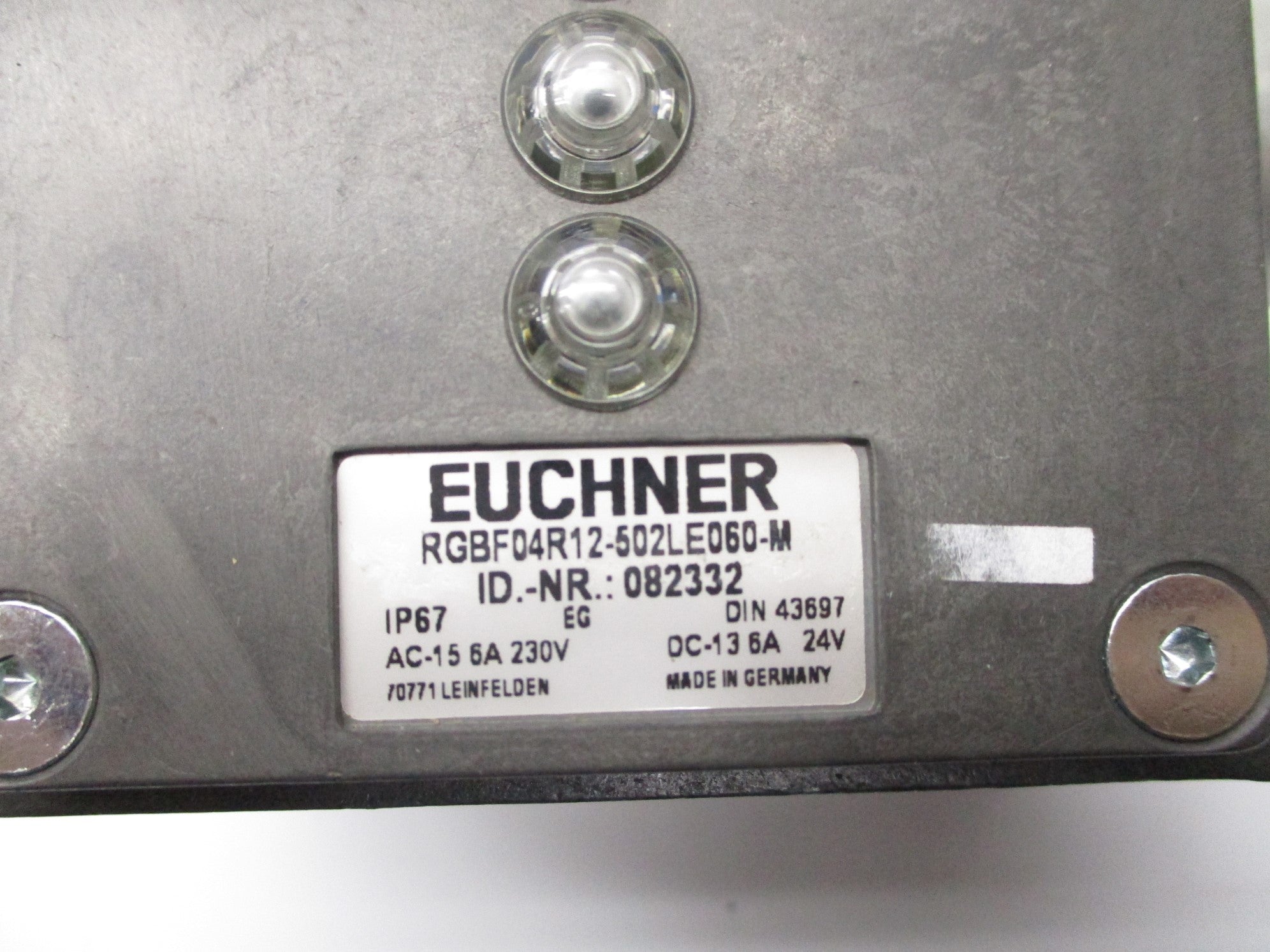 EUCHNER RGBF04R12-502LE060-M NSNP