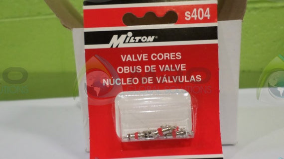 (LOT OF 10) MILTON S404 VALVE CORES NSMP