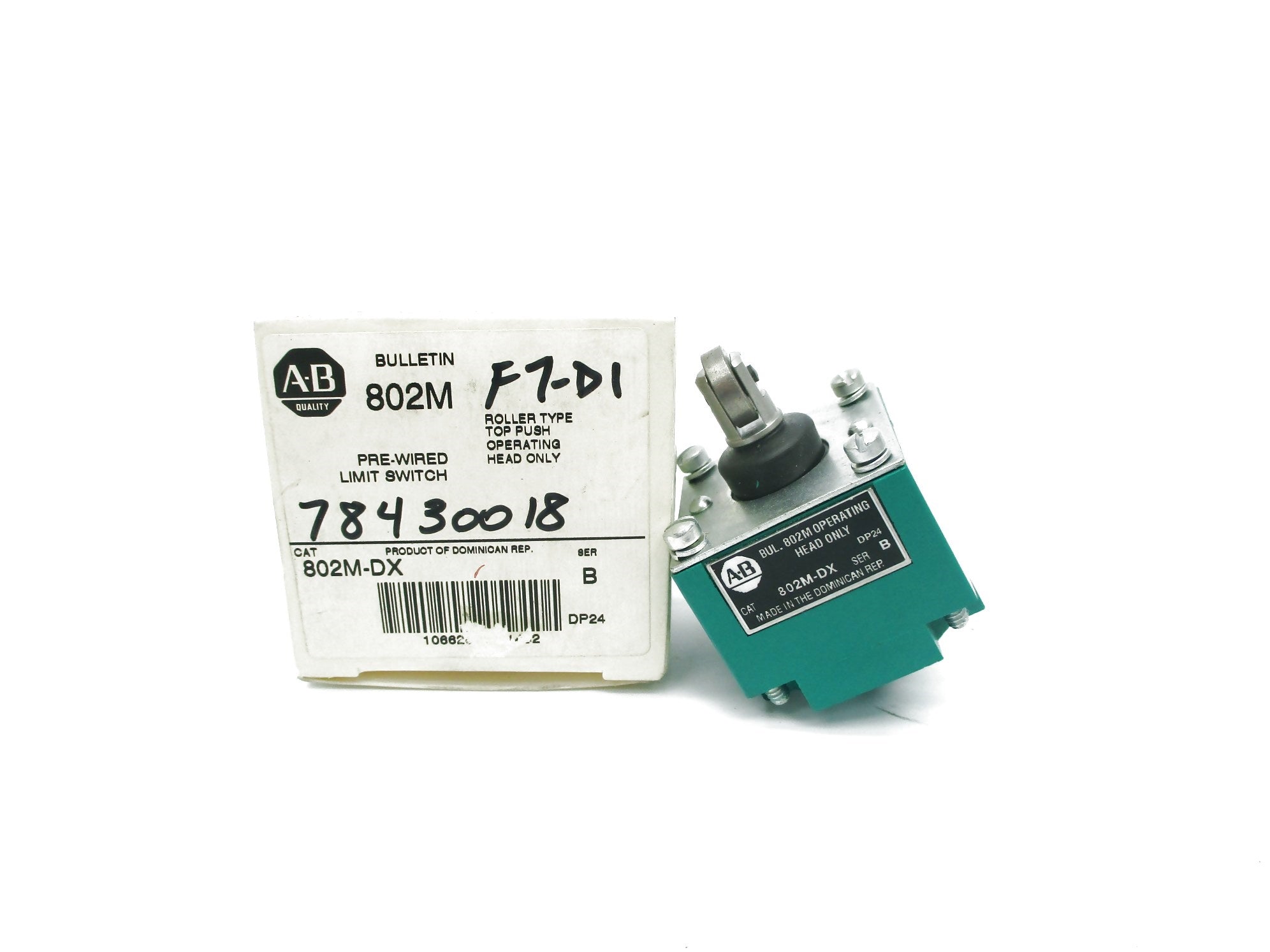 ALLEN BRADLEY 802M-DX SER. B (WH) NSMP