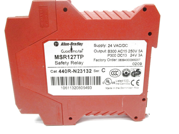 ALLEN BRADLEY 440R-N23132 SER. C 24VAC/DC 3A NSNP