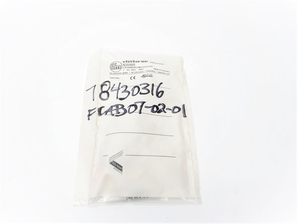 IFM EFECTOR IG5905 IGK2008BFRKG/M/2LED/US104 NSMP