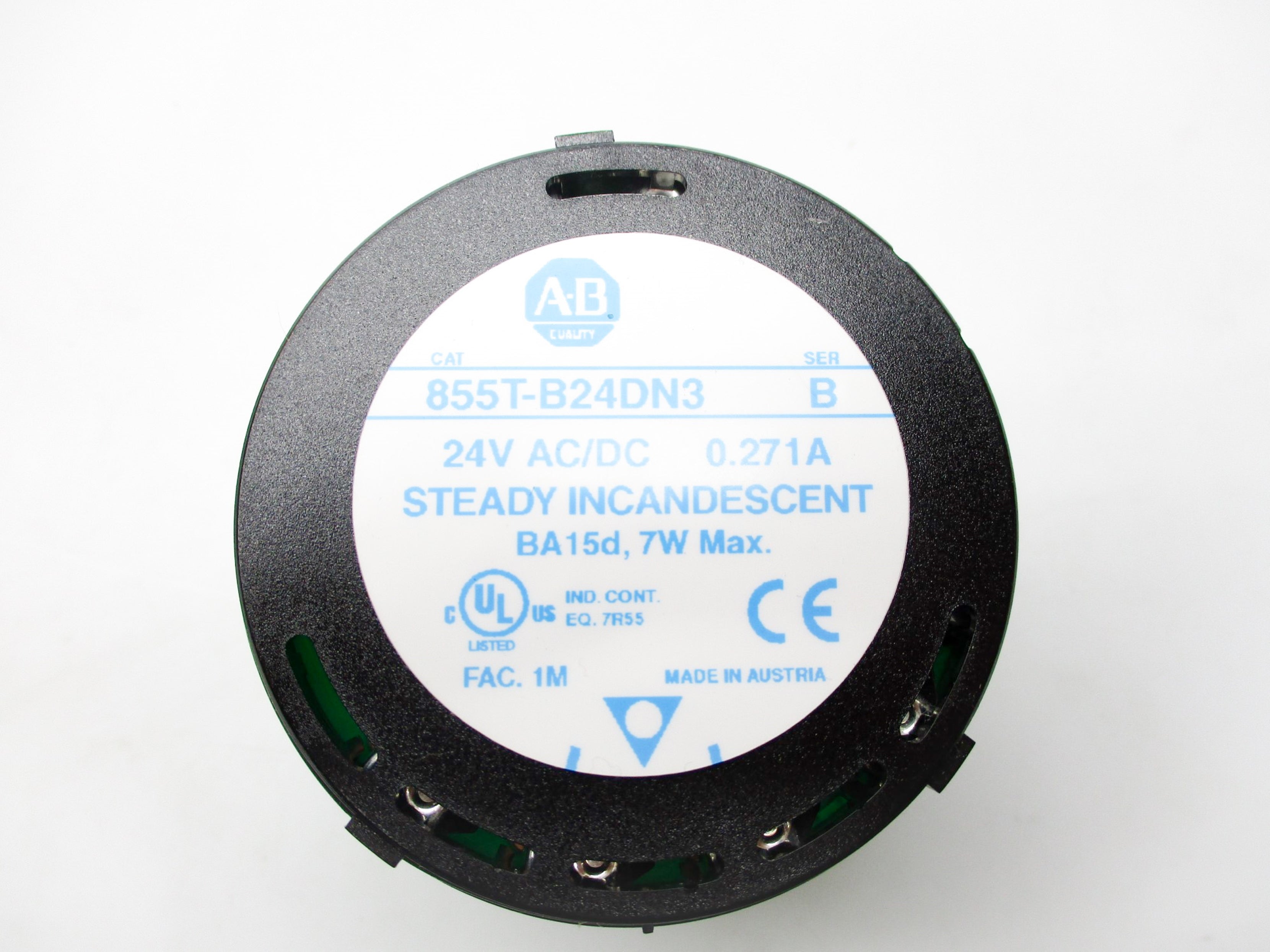 ALLEN BRADLEY 855T-B24DN3 SER. B 24VAC/DC 0.271A NSNP