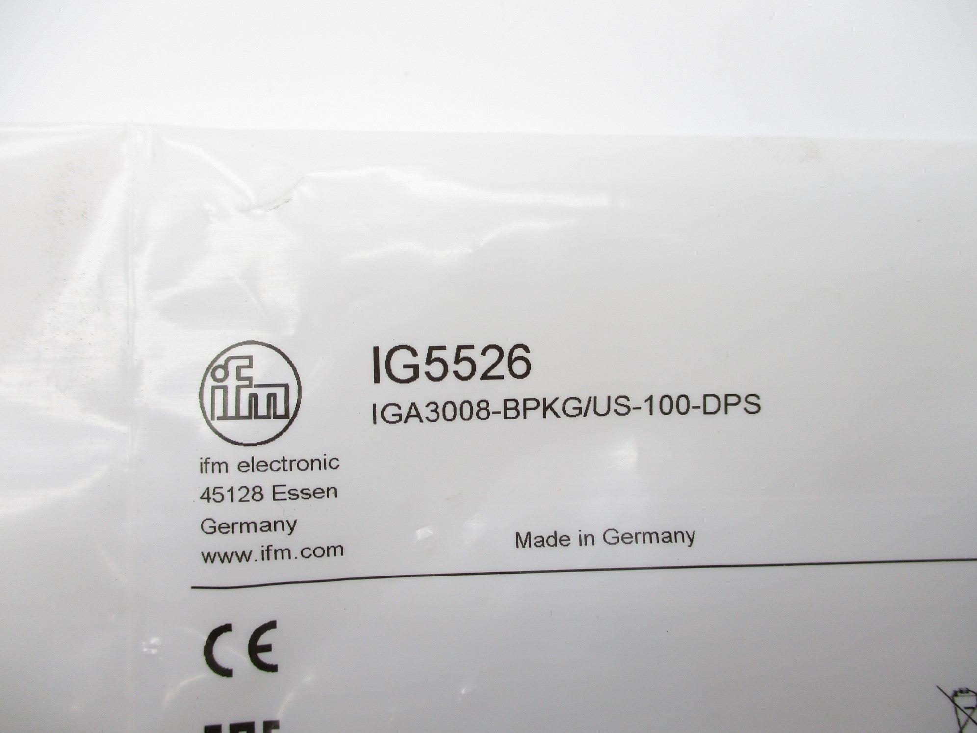 IFM EFECTOR IG5526 NSMP
