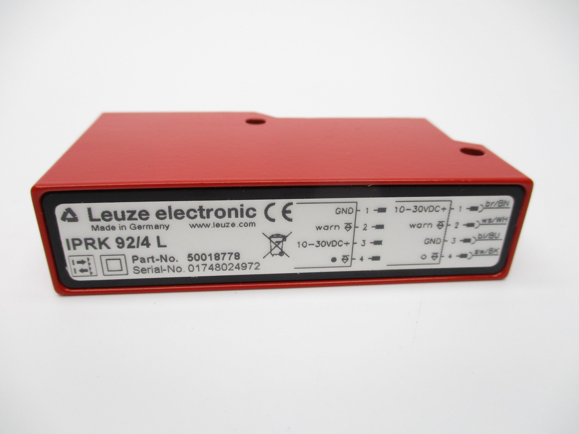 LEUZE ELECTRONIC IPRK92/4L 50018778 NSNP