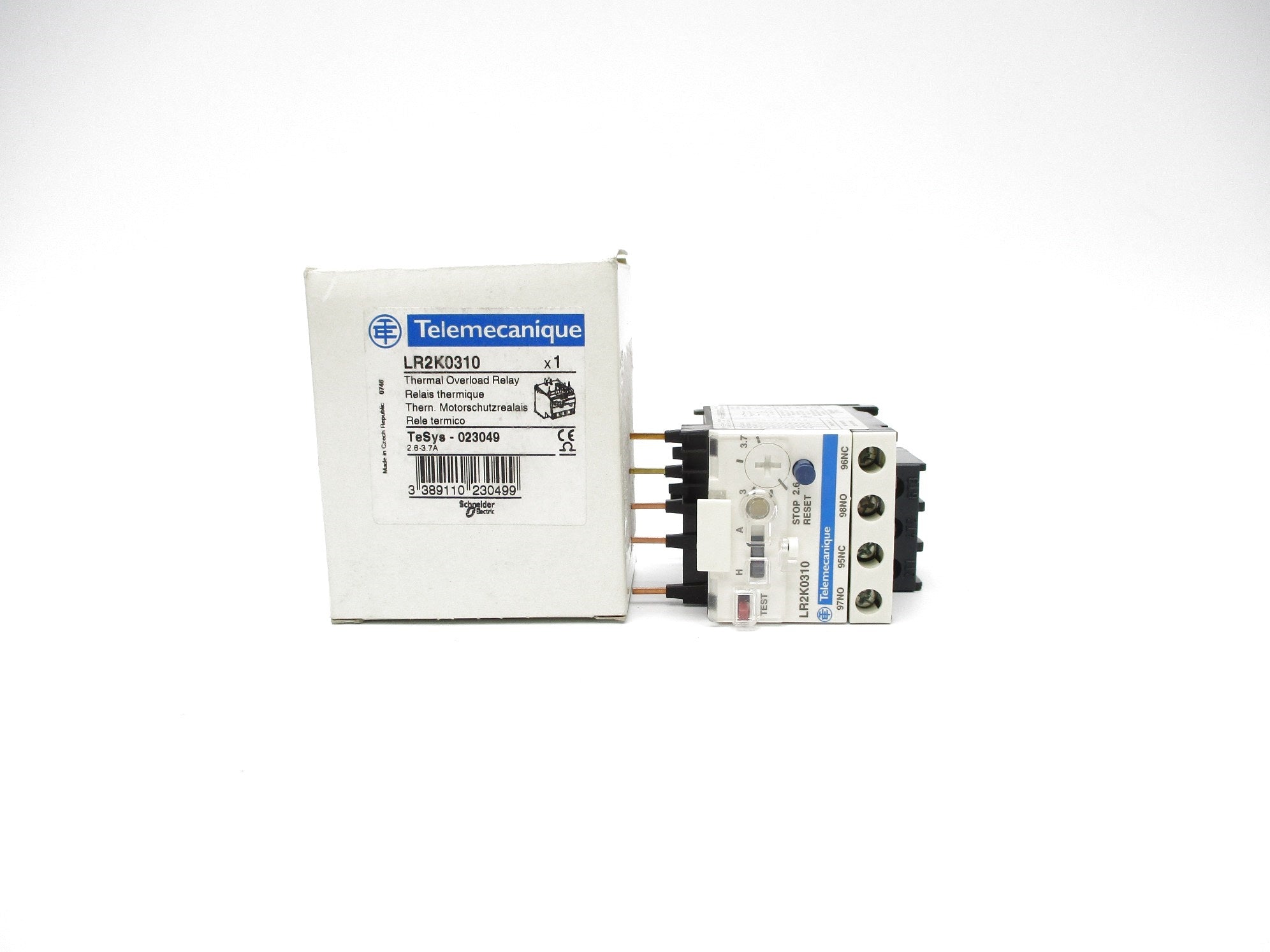 TELEMECANIQUE LR2K0310 2.6-3.7A NSMP