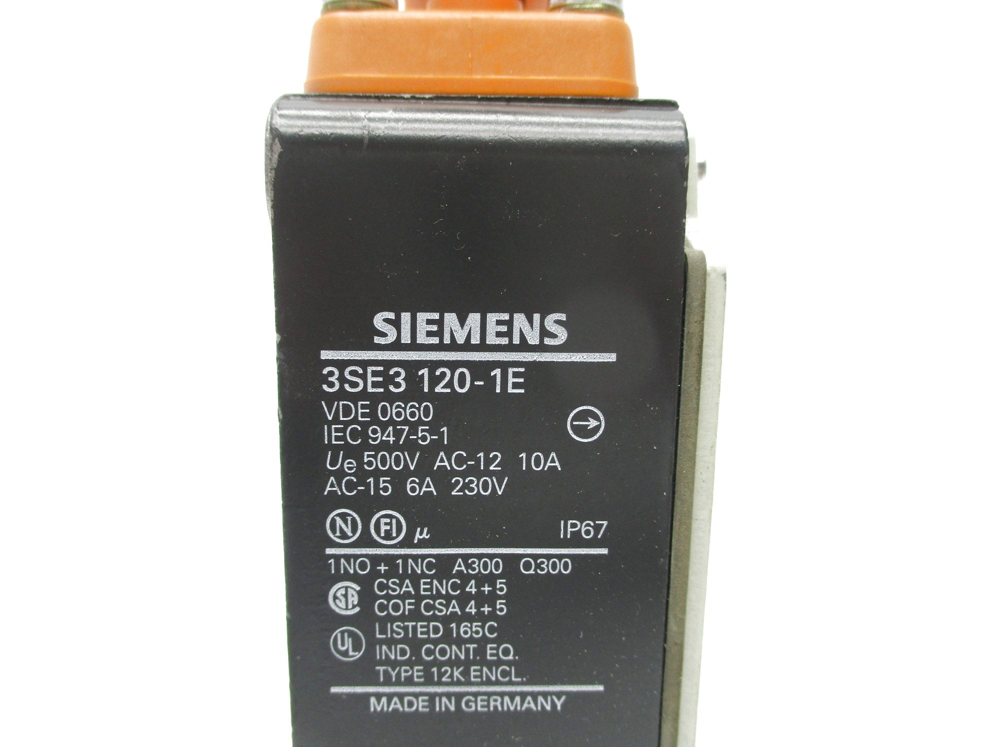 SIEMENS 3SE3120-1E 230V 6A NSNP