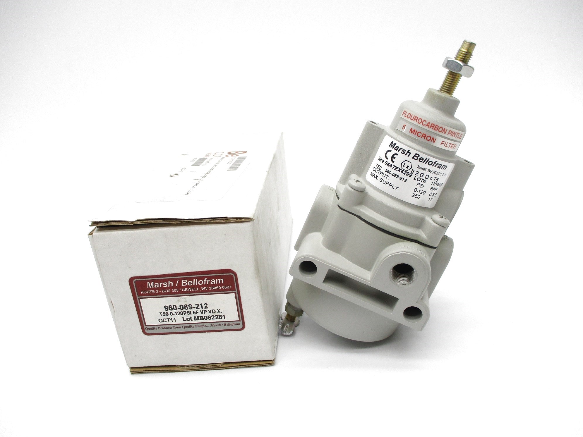 MARSH/BELLOFRAM 960-069-212 0-120PSI NSMP