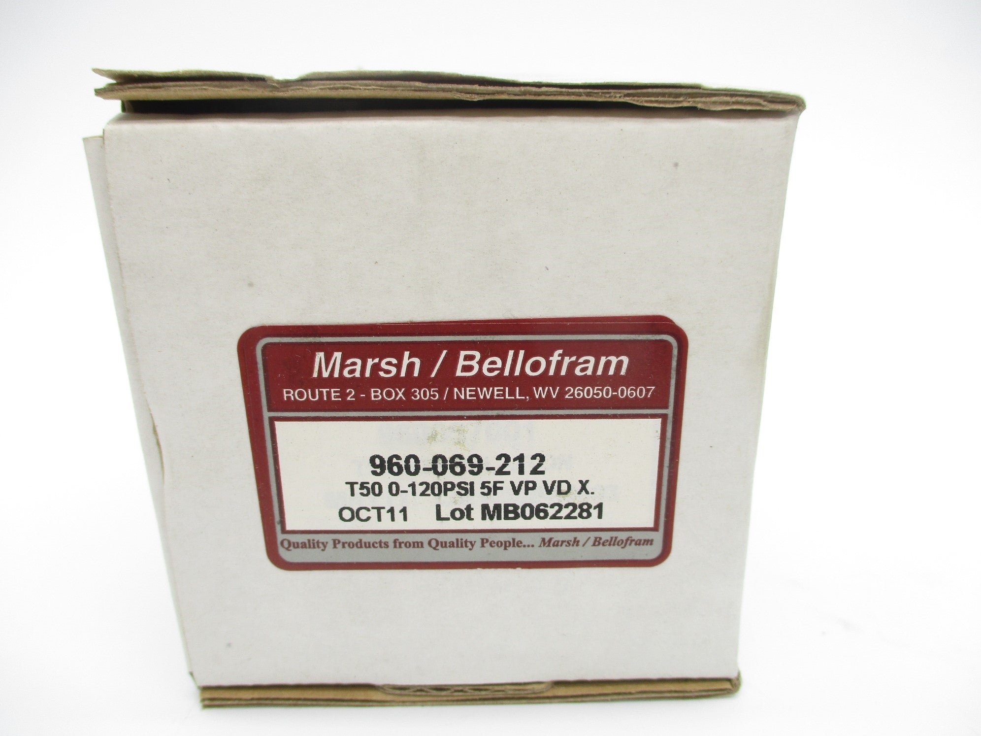 MARSH/BELLOFRAM 960-069-212 0-120PSI NSMP