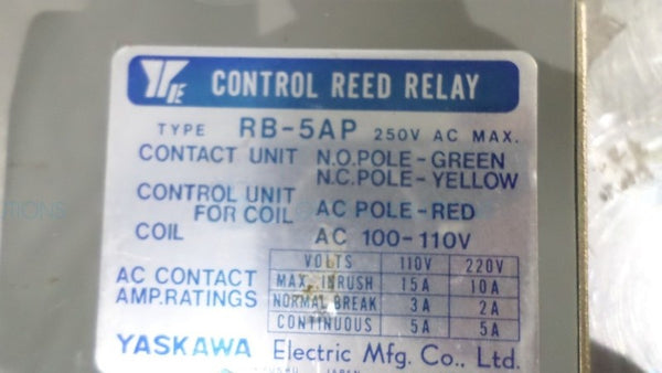 YASKAWA RB-5AP SWITCH NSNP