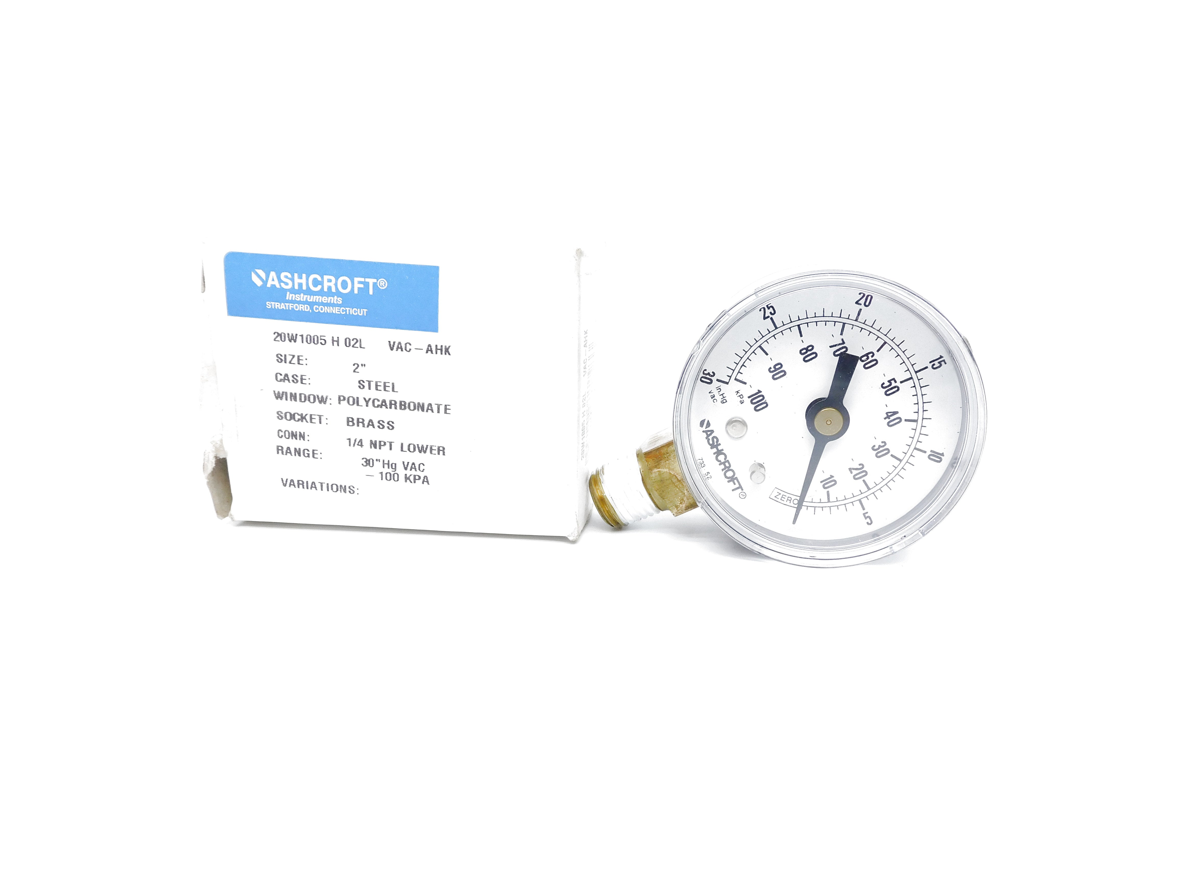 ASHCROFT 20W1005H02L NSMP