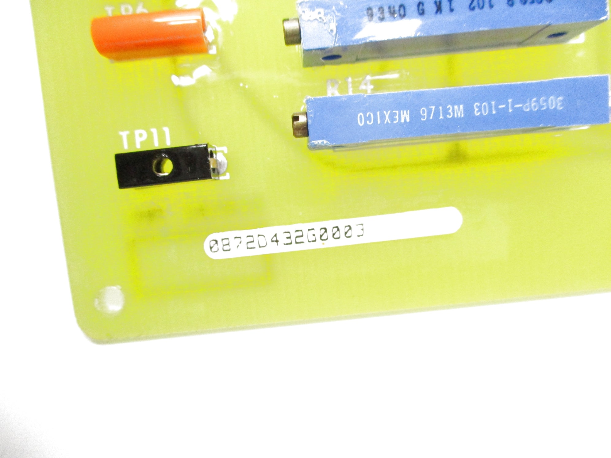 GENERAL ELECTRIC 0872D432G0003 NSNP