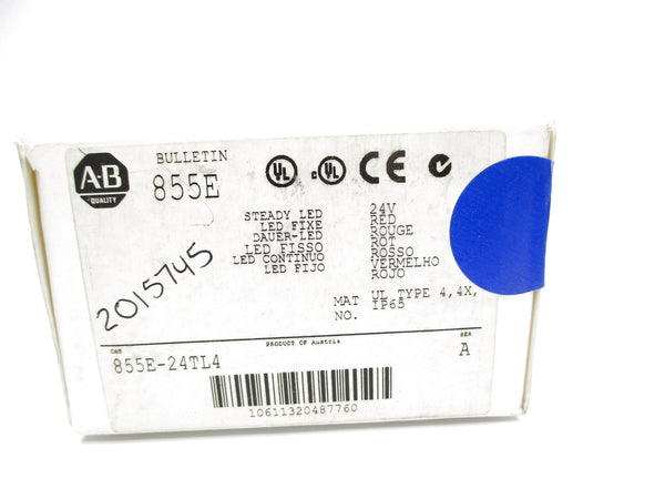 ALLEN BRADLEY 855E-24TL4 SER. A 24VAC/DC (WH) NSMP