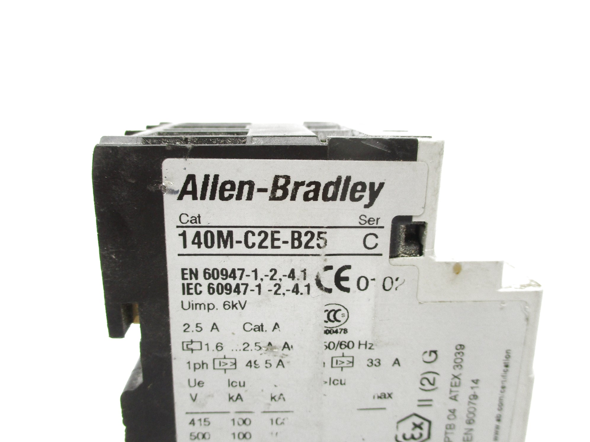 ALLEN BRADLEY 140M-C2E-B25 SER. C 1.6-2.5A UNMP