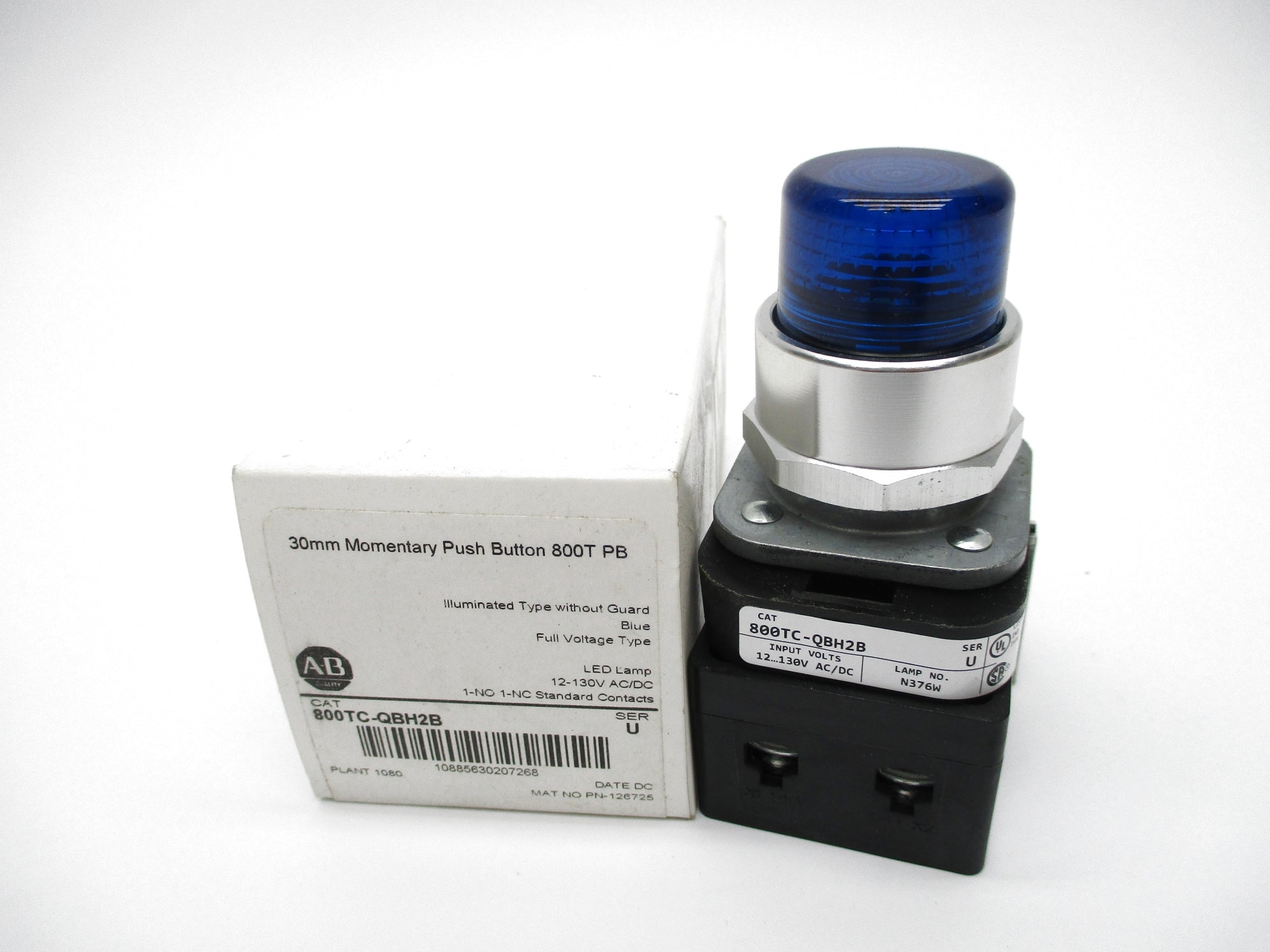 INDUSTRIAL SPARE PART 800TC-QBH2B SER. U 12-130VAC/DC (WH) NSMP