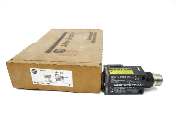 ALLEN BRADLEY 42GRU-92L2-QD SER. A 105-132VAC (BR/WH) NSMP
