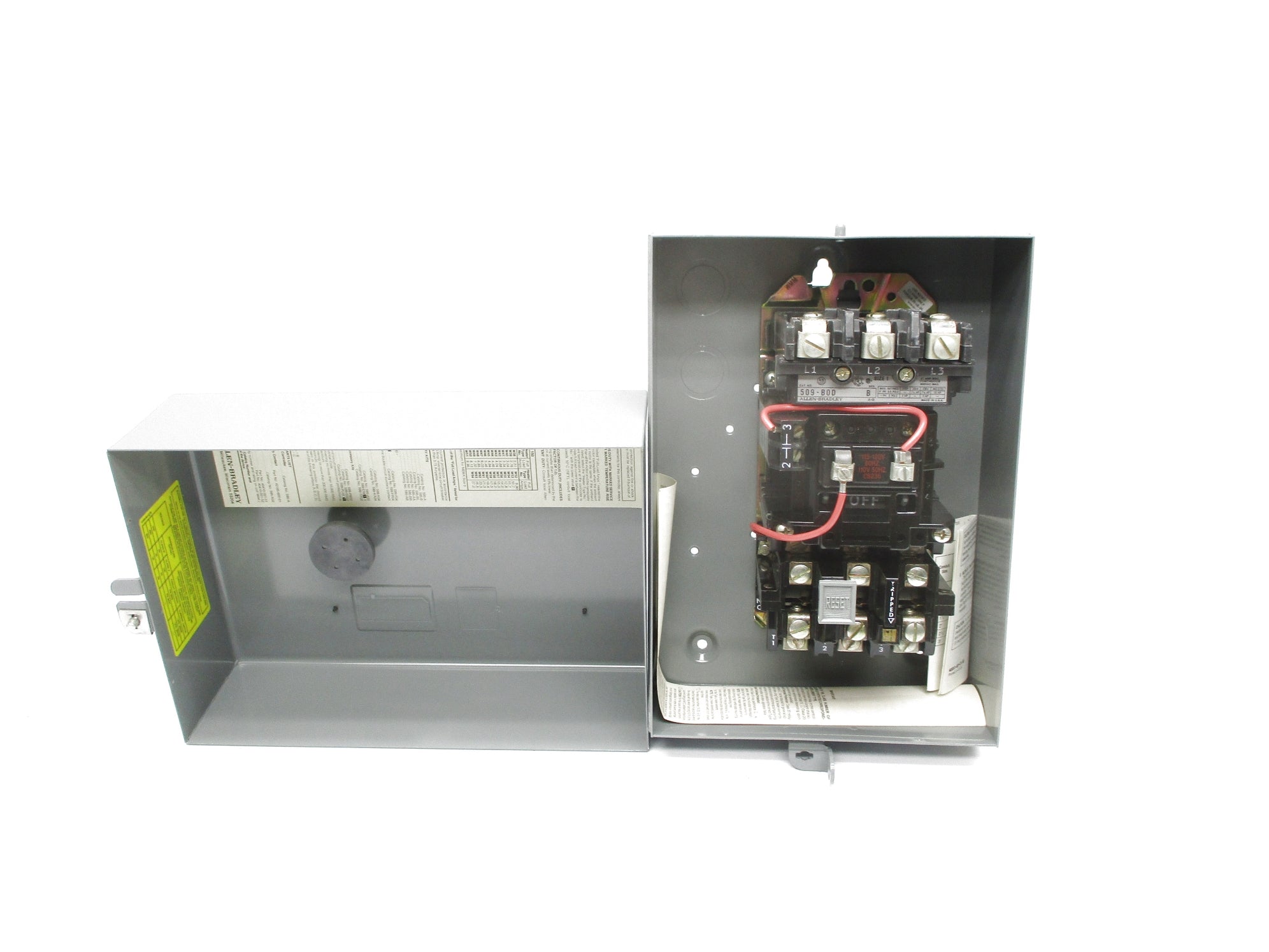 INDUSTRIAL SPARE PART 509-BAD SER. B 110/115-120V 27A (BR/YL) NSMP