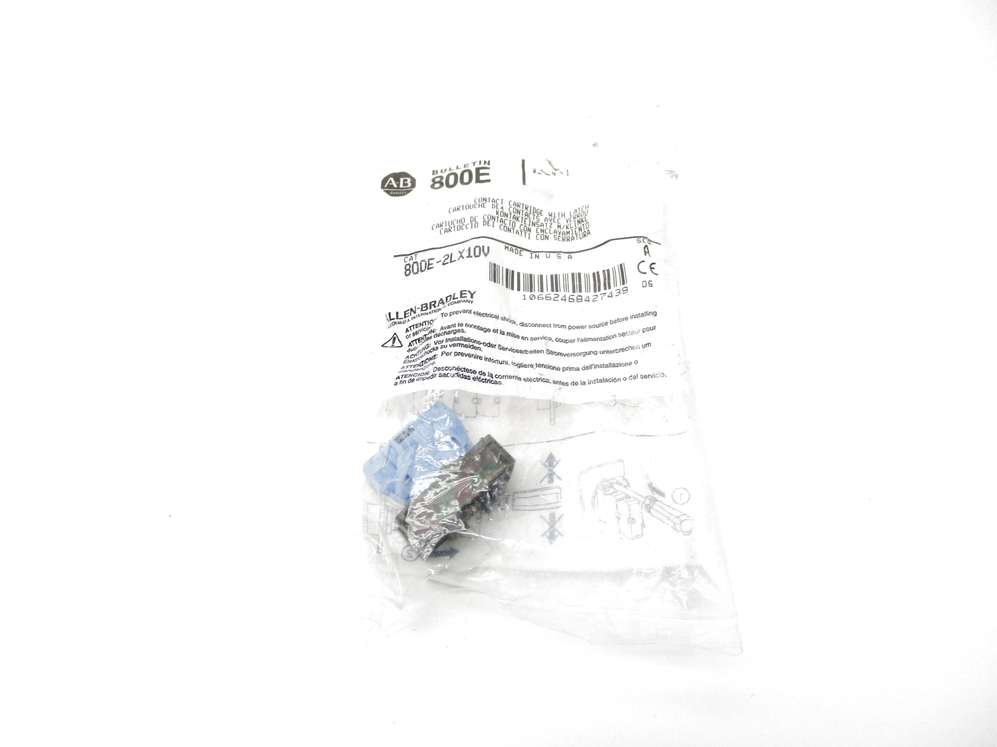INDUSTRIAL SPARE PART 800E-2LX10V SER. A NSMP