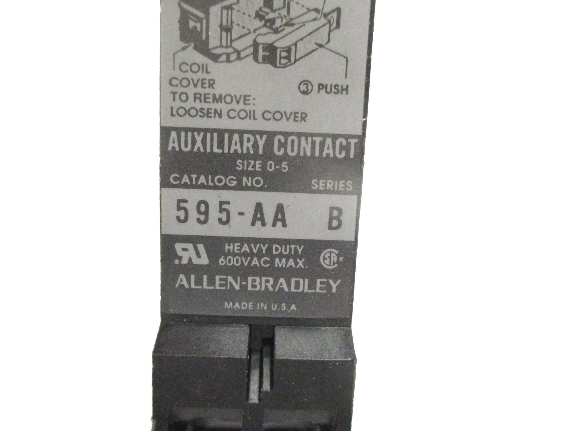 INDUSTRIAL SPARE PART 595-AA SER. B 600VAC NSNP