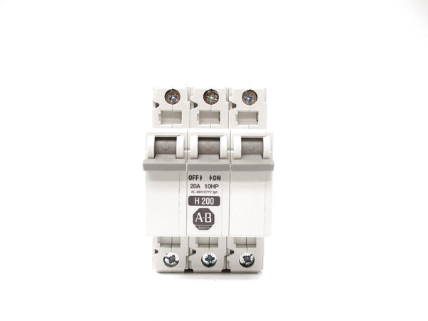 ALLEN BRADLEY 1492-CB3H200 SER. C 277V 20A (WH) NSMP