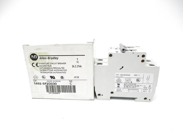 ALLEN BRADLEY 1492-SP2D030 SER. C 3A 415VAC (WH) NSMP