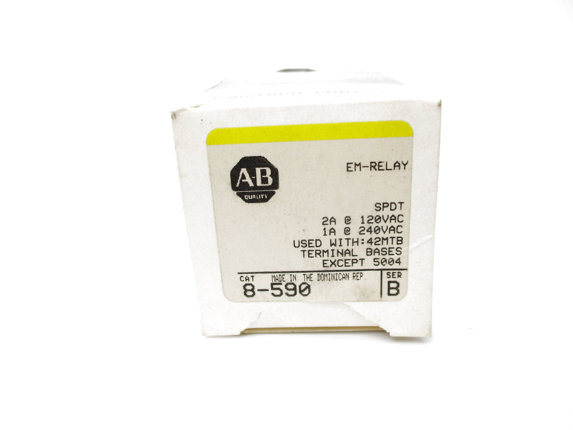 INDUSTRIAL SPARE PART 8-590 SER. B 240VAC 1A (BK/YL) NSMP