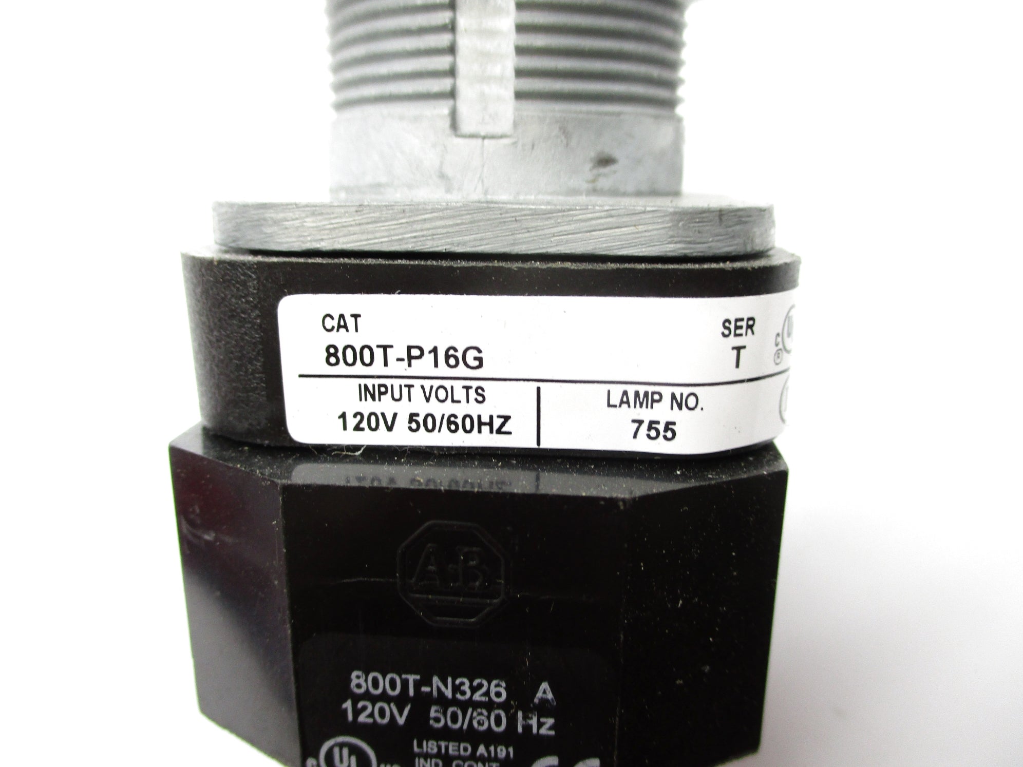 ALLEN BRADLEY 800T-P16G SER. T 120V (AS PICTURED) NSNP