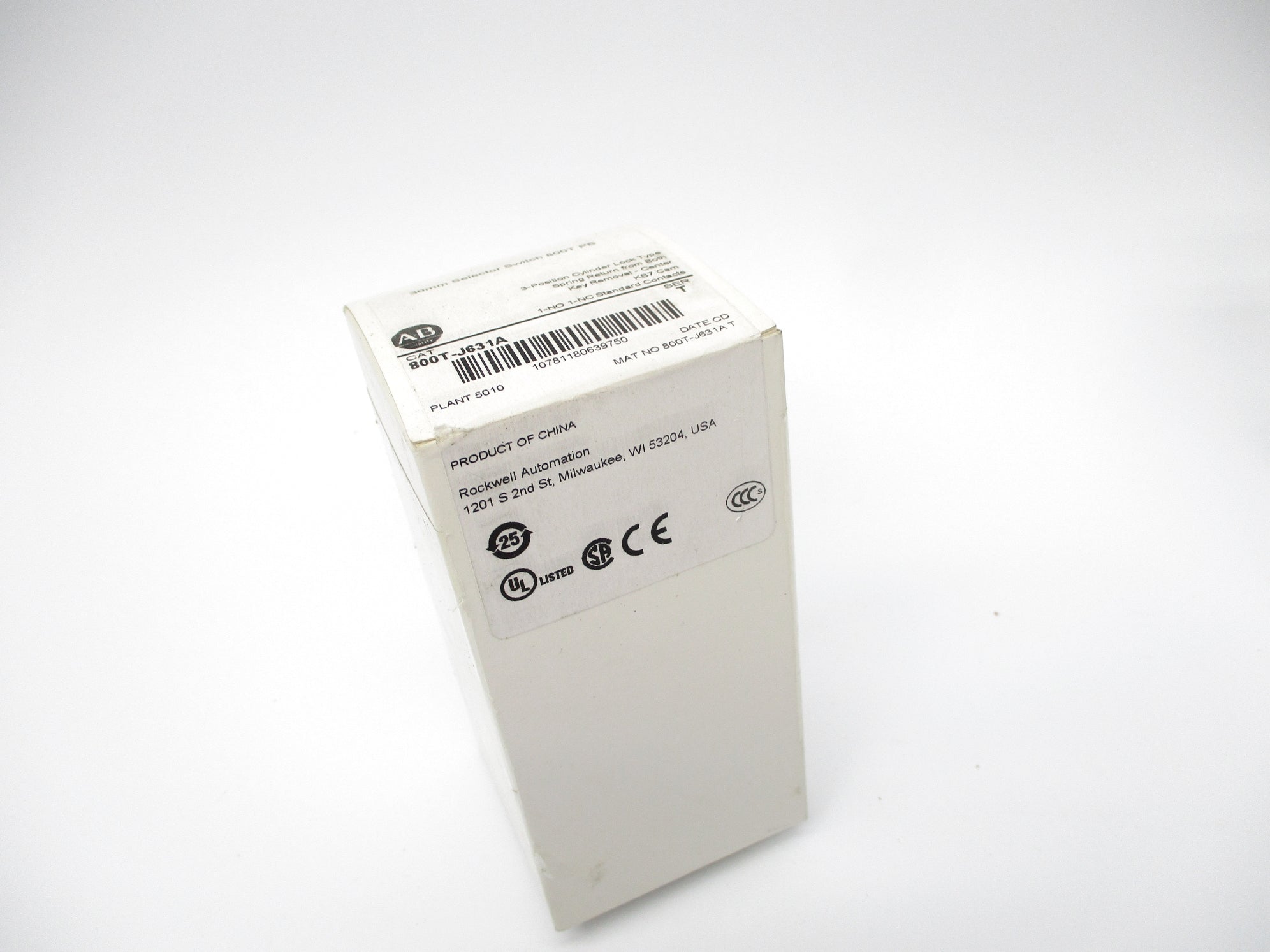 INDUSTRIAL SPARE PART 800T-J631A SER. T (WH) NSFS