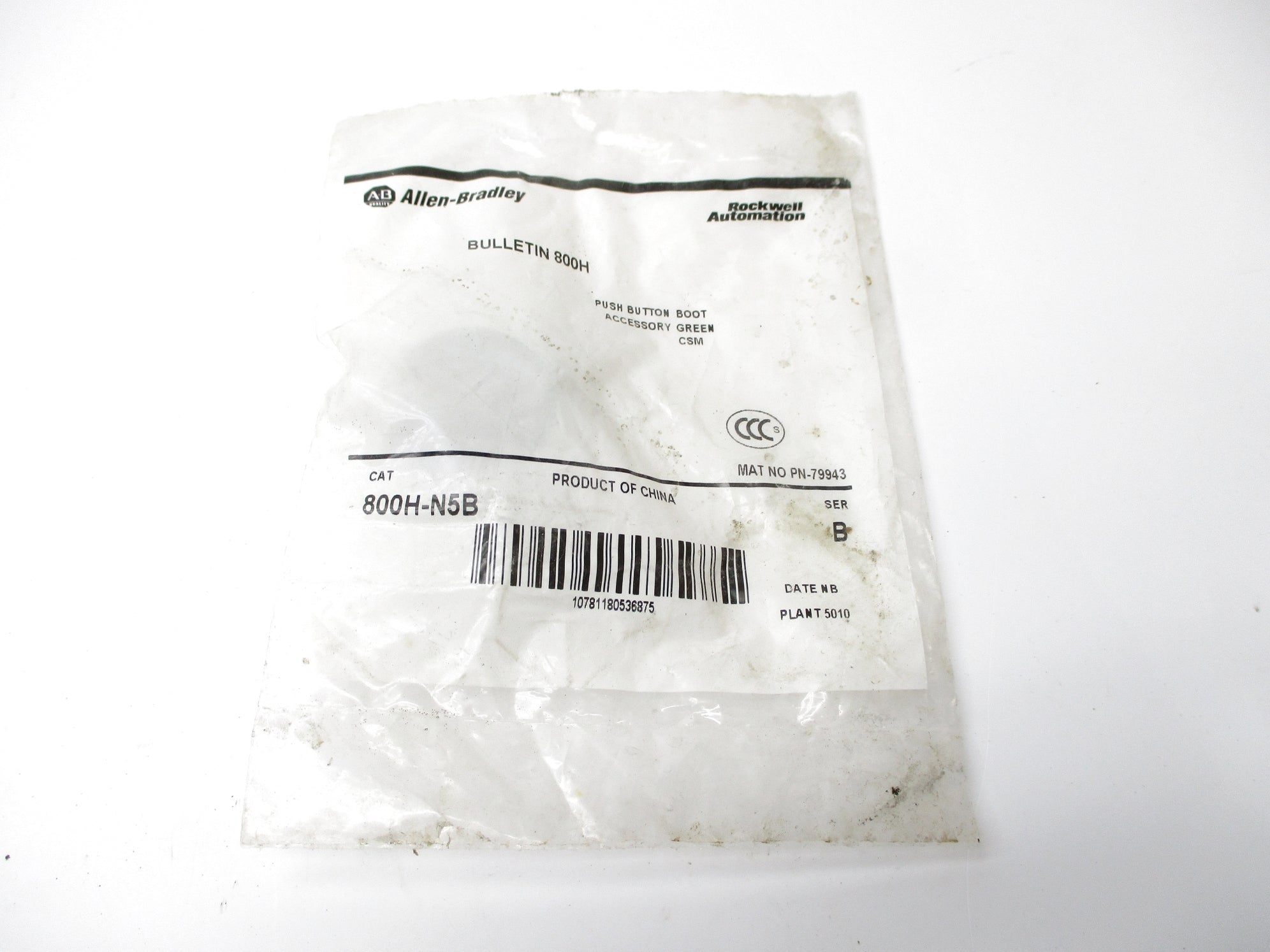 INDUSTRIAL SPARE PART 800H-N5B SER. B NSMP