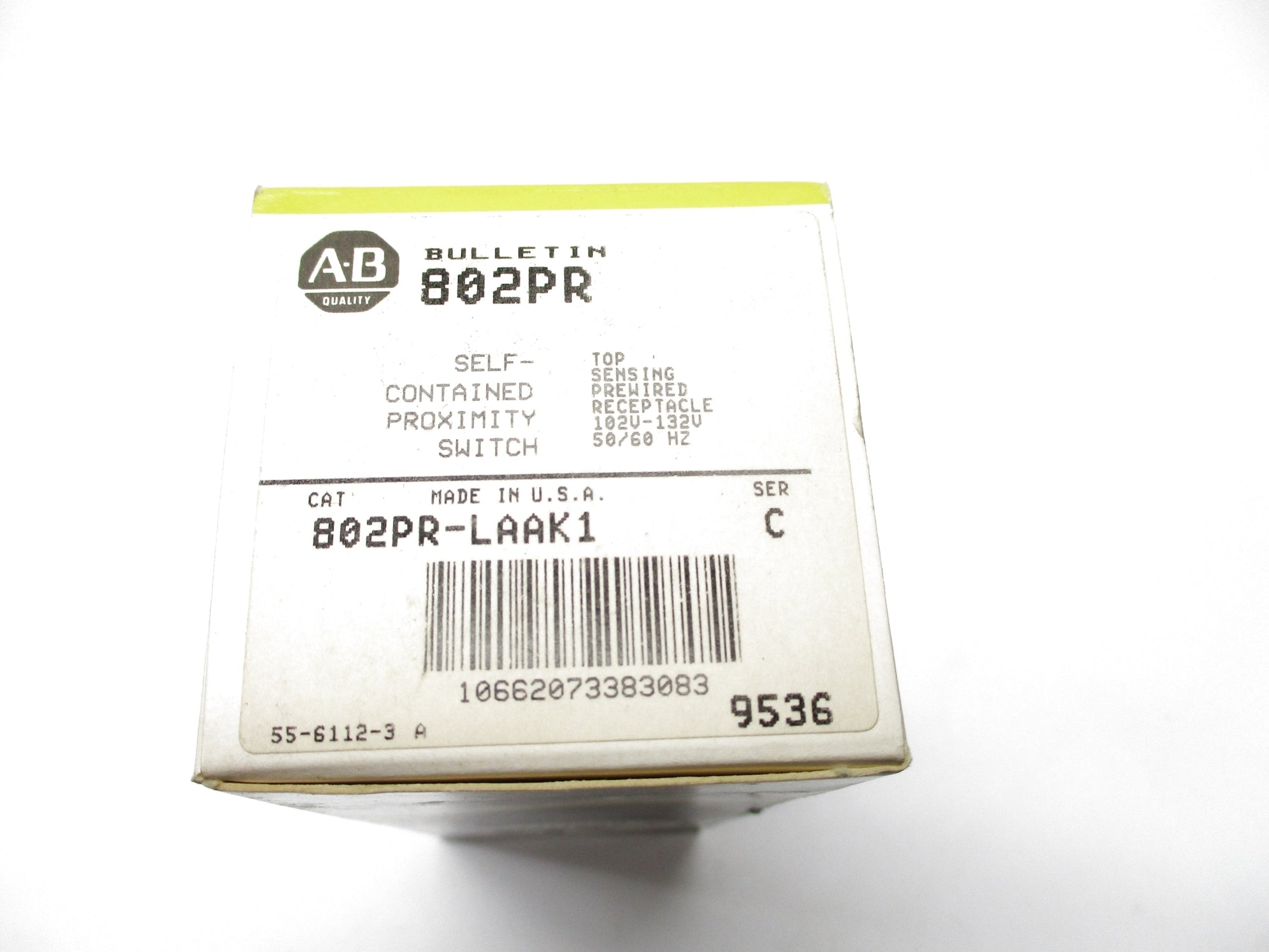 INDUSTRIAL SPARE PART 802PR-LAAK1 SER. C (BK/YL) NSMP
