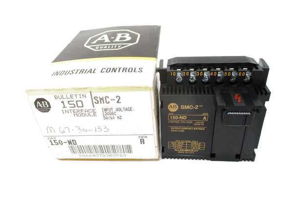 ALLEN BRADLEY 150-ND SER. A (BK/YL) NSMP