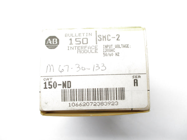 ALLEN BRADLEY 150-ND SER. A (BK/YL) NSMP