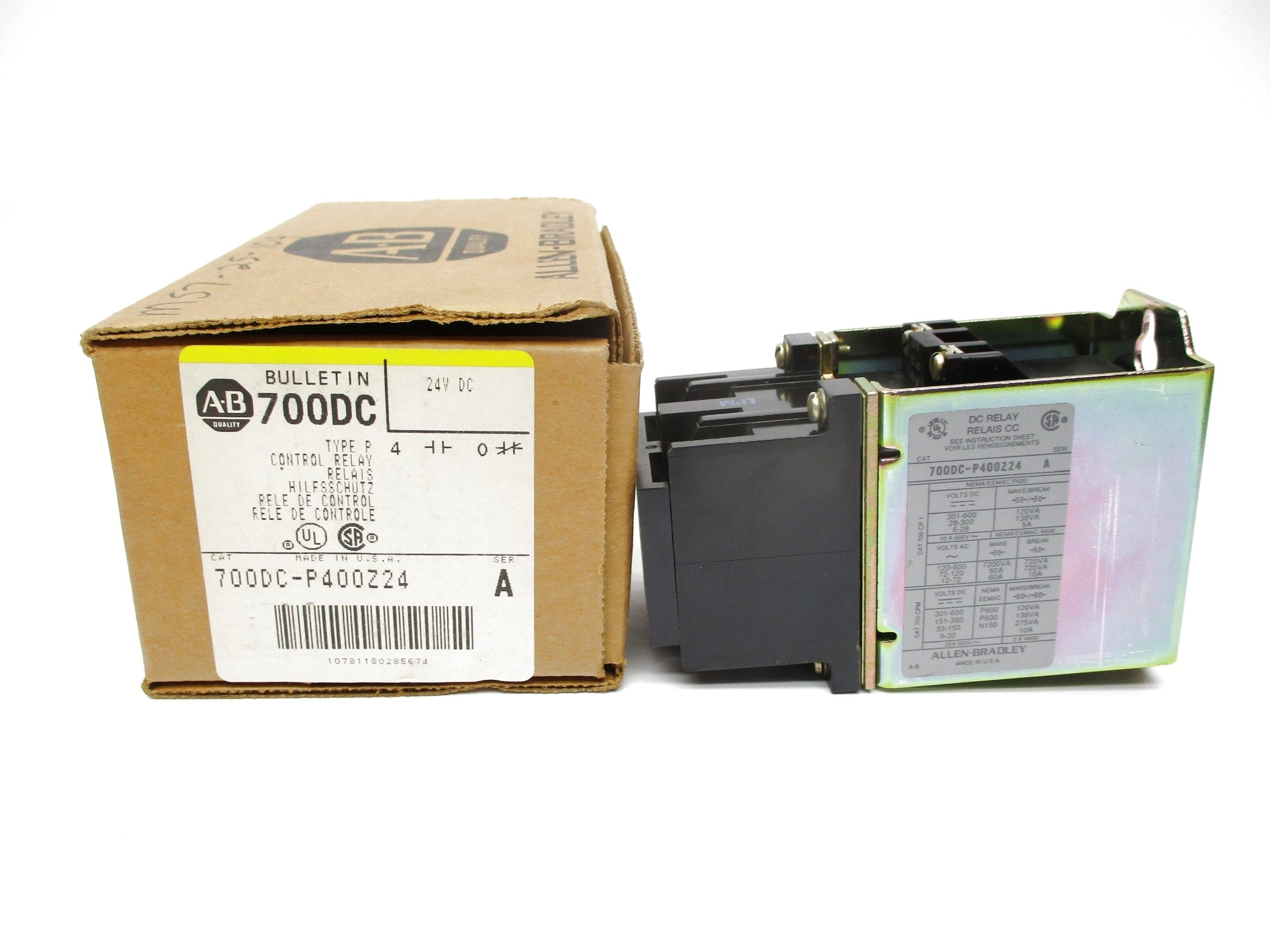 INDUSTRIAL SPARE PART 700DC-P400Z24 SER. A 24VDC (BR/YL) NSMP