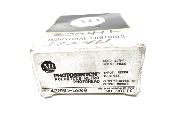 ALLEN BRADLEY 42MRU-5000 SER. C (BK/YL) NSMP