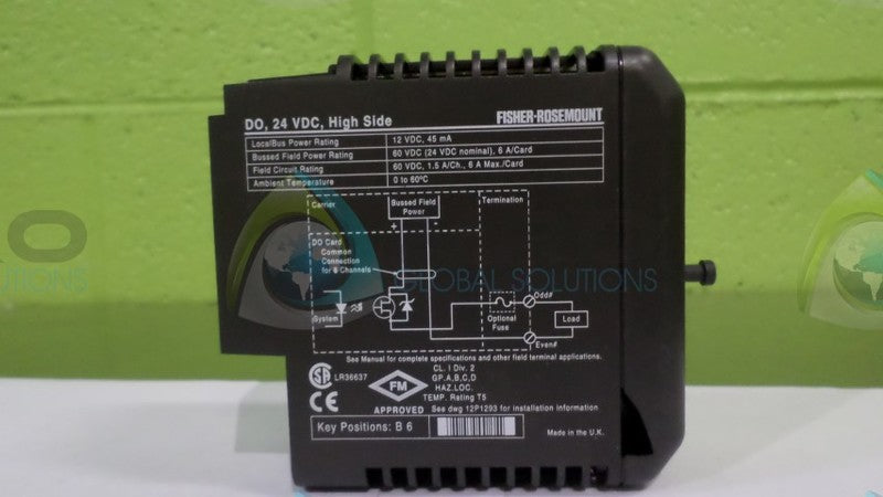 FISHER-ROSEMOUNT KJ3001X1-BJ1 INPUT MODULE NSNP