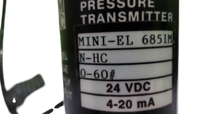 PMC MINI-EL N-HC PRESSURE TRANSMITTER 0-60# UNMP