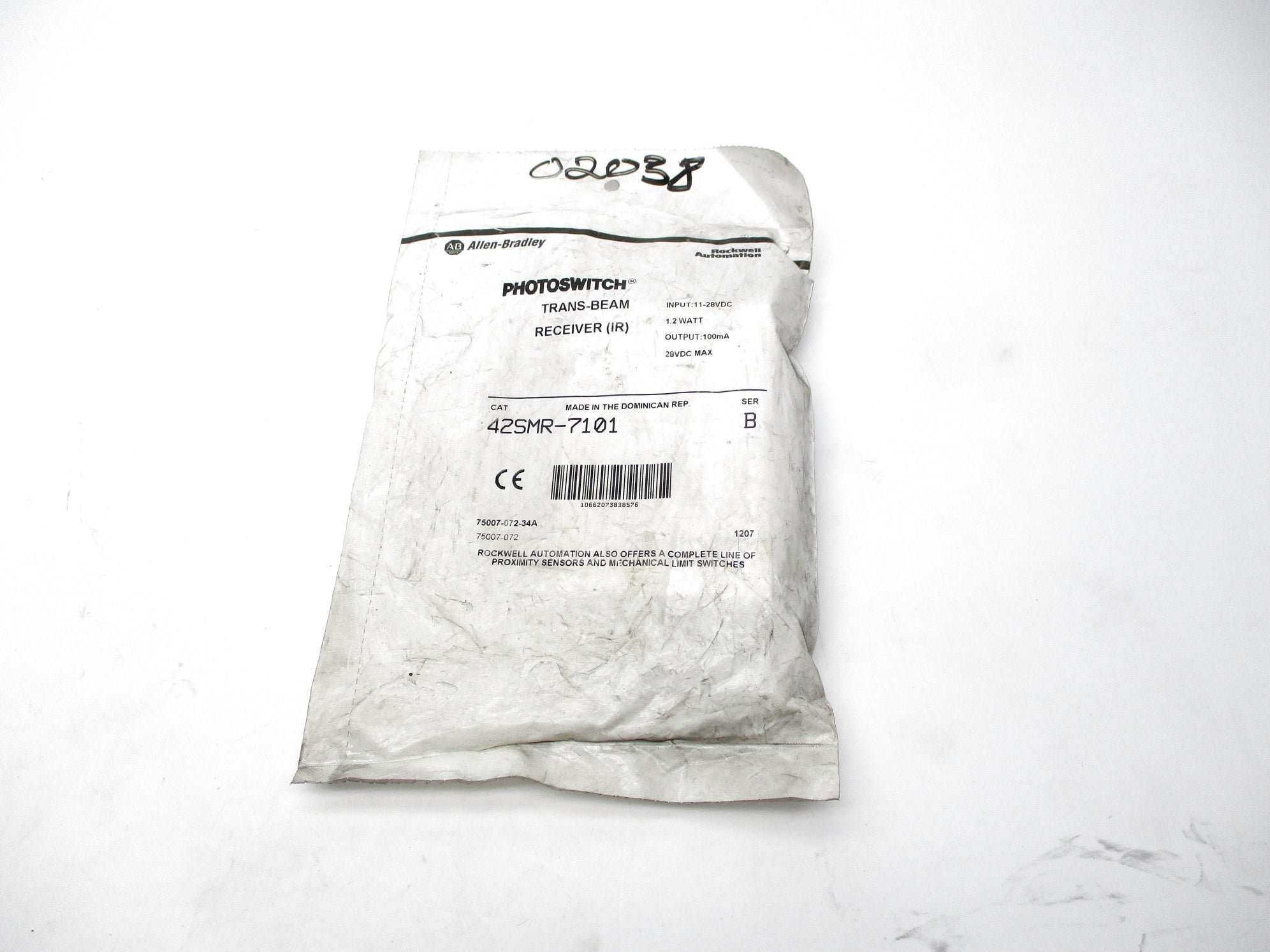 ALLEN BRADLEY 42SMR-7101 SER. B 11-28VDC NSMP