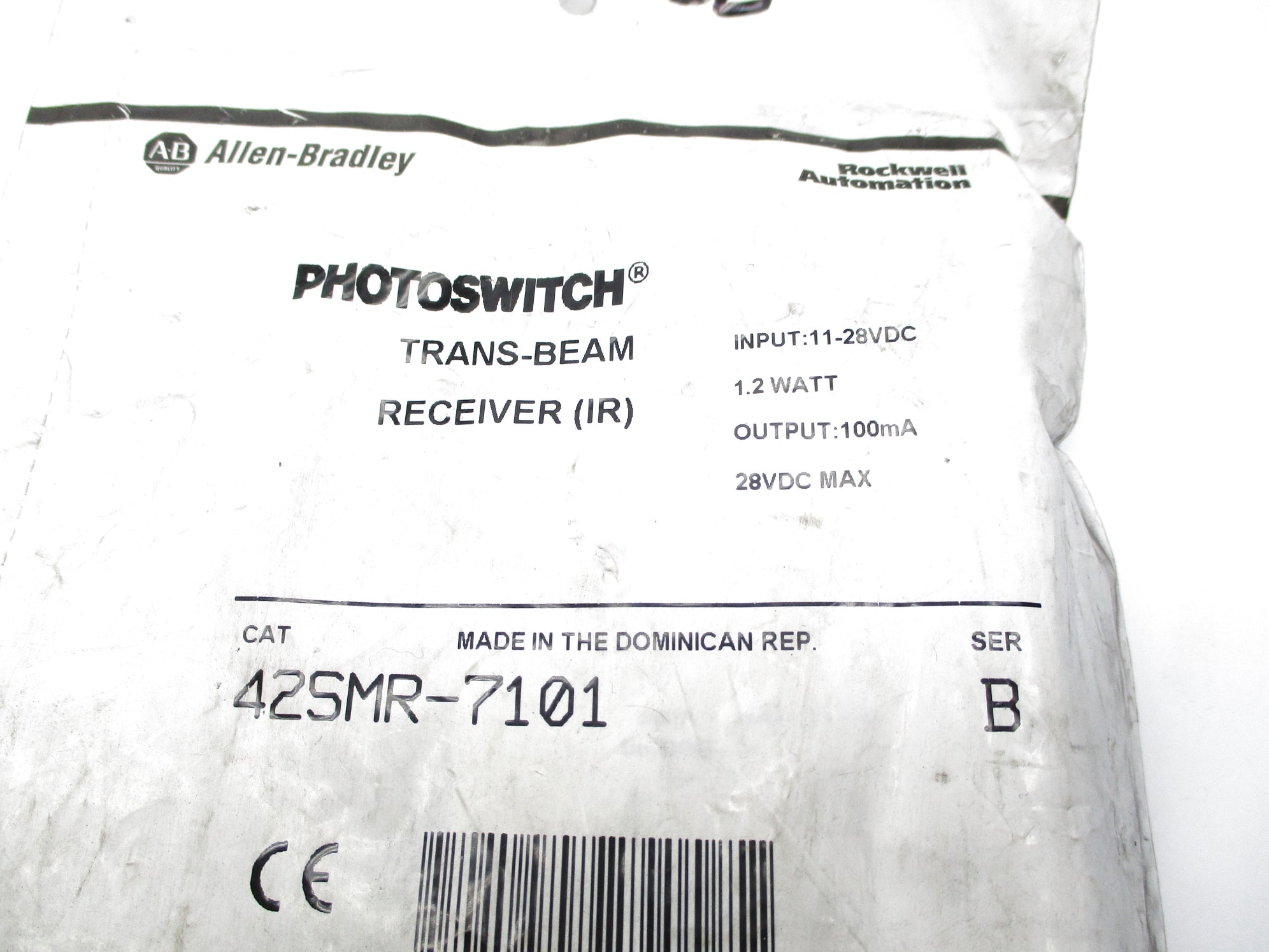 ALLEN BRADLEY 42SMR-7101 SER. B 11-28VDC NSMP
