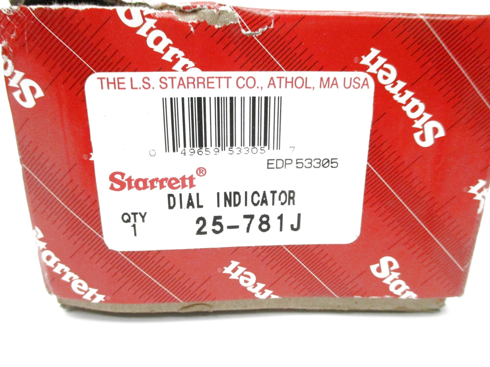 DIAL INDICATOR 25-781J NSMP