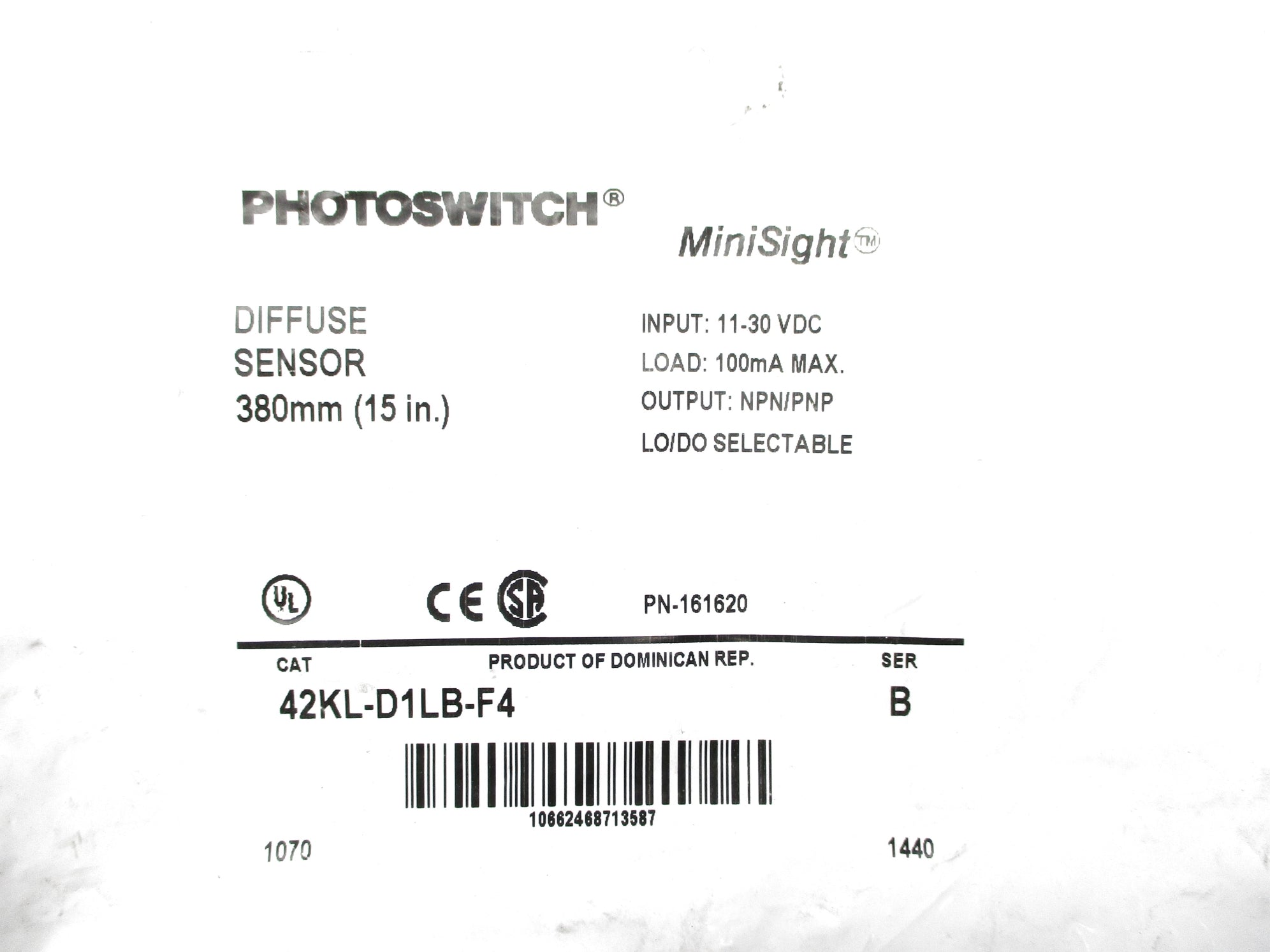 INDUSTRIAL SPARE PART 42KL-D1LB-F4 SER. B 11-30VDC NSMP