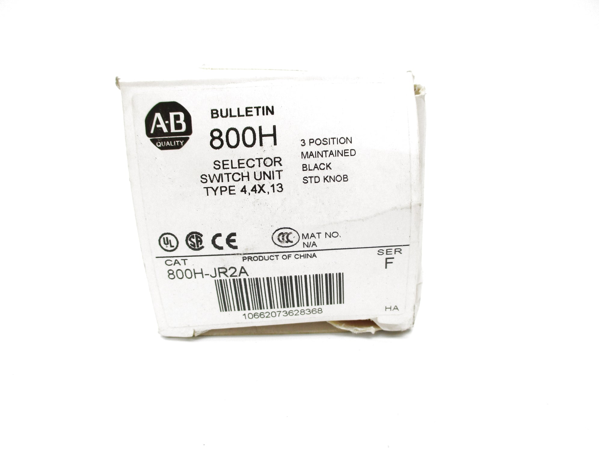 INDUSTRIAL SPARE PART 800H-JR2A SER. F (AS PICTURED) (WH) NSMP