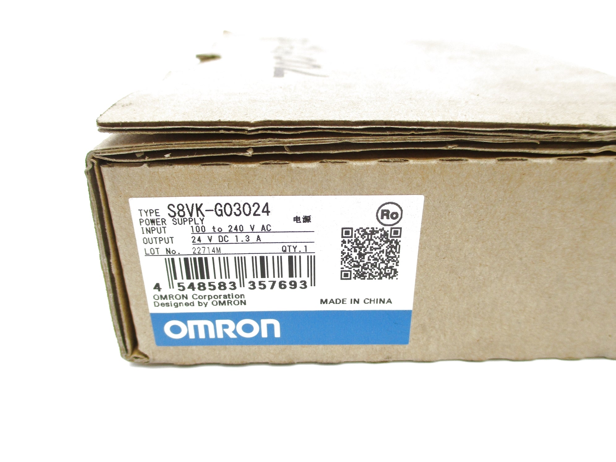 OMRON S8VK-G03024 100-240VAC 0.7A NSMP